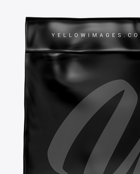 Glossy Coffee Bag Mockup PSD #4