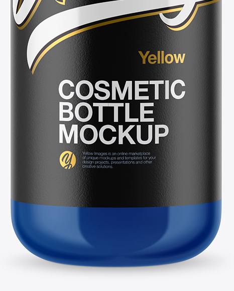 Glossy Cosmetic Bottle Mockup PSD #1
