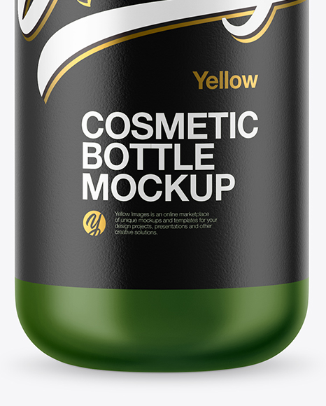 Matte Cosmetic Bottle Mockup PSD #4