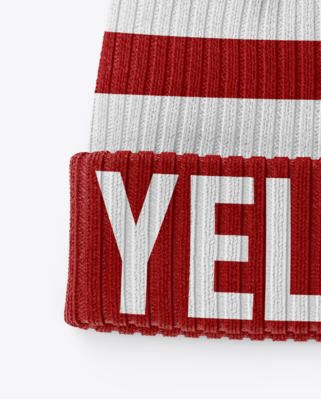 Winter Hat Mockup PSD #7