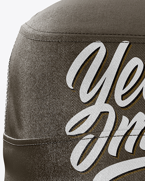 Field Cap Mockup In Apparel Mockups On Yellow Images Object Mockups