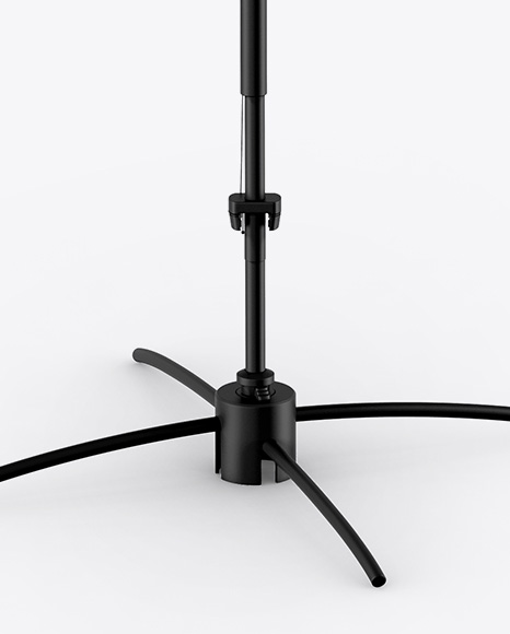 Textured Teardrop Flag Mockup PSD #6