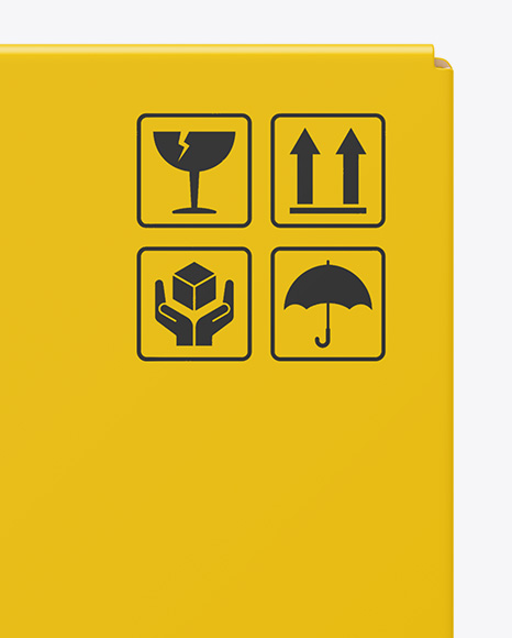 Paper Box Mockup PSD #2