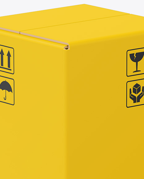 Paper Box Mockup PSD #2