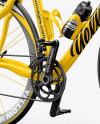 Road Bicycle Mockup - Halfside View