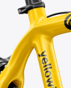 Road Bicycle Mockup - Halfside View