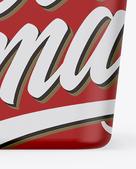 Matte Plastic Container Mockup PSD #1