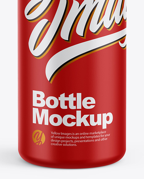 Matte Bottle Mockup