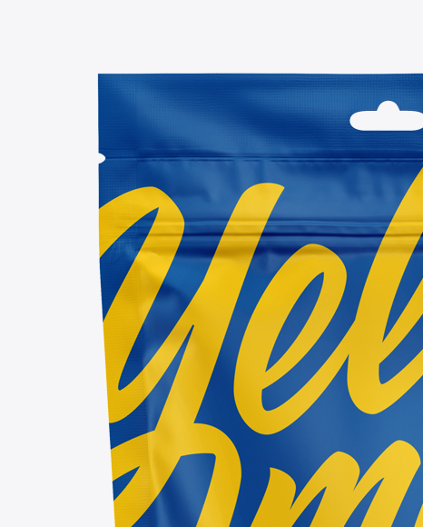 Matte Pouch Mockup