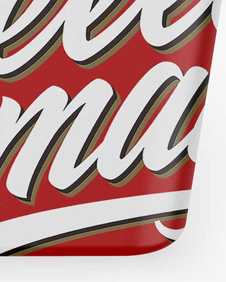 Matte Plastic Container Mockup PSD #1