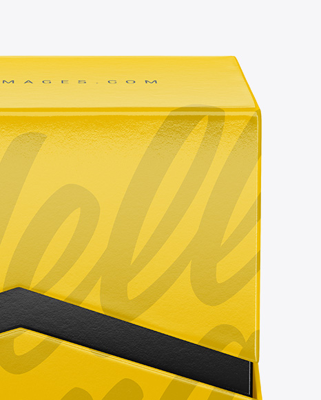 Textured Box Mockup PSD #1