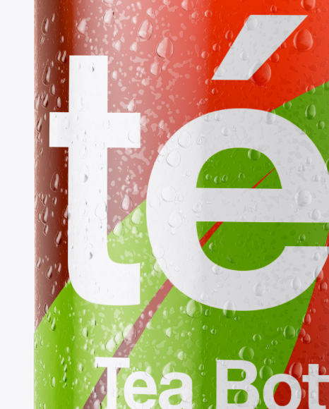 Bottle with Condensation in Shrink Sleeve PSD #6