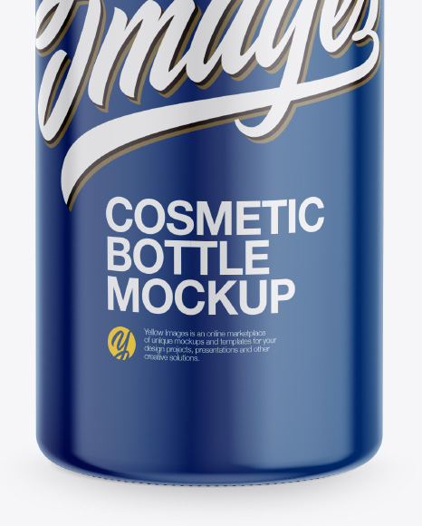 Cosmetic  Bottle Mockup PSD #5