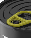 Olives Tin Mockup (High-Angle Shot)