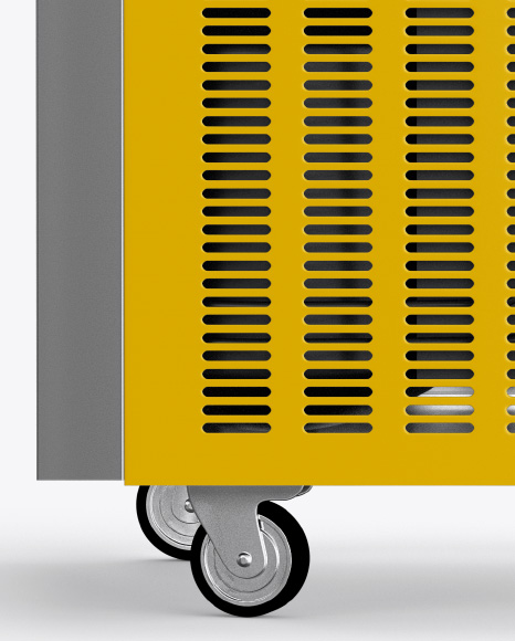 Ice Cream Machine Mockup   Side View PSD #1