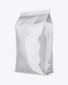 1kg Glossy Coffee Bag Mockup