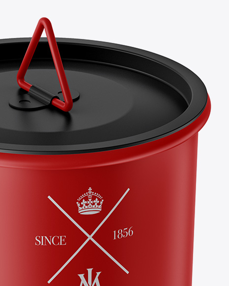 Matte Metal Cup Mockup PSD #2