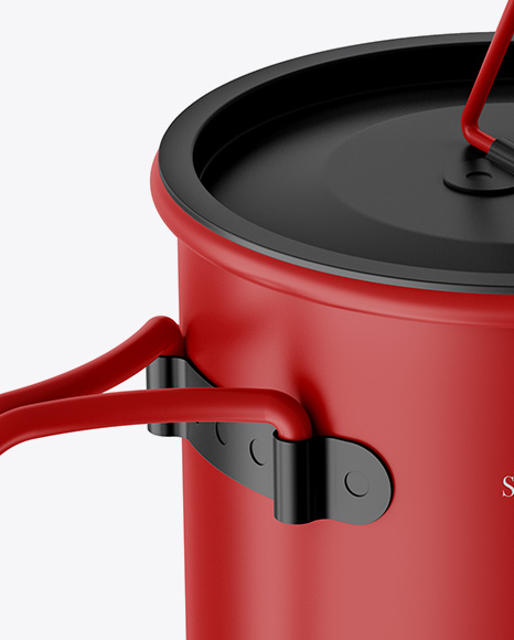 Matte Metal Cup Mockup PSD #6