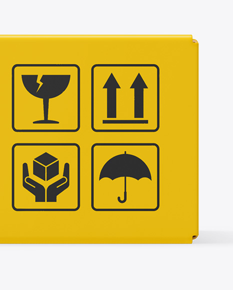Paper Box Mockup PSD #1