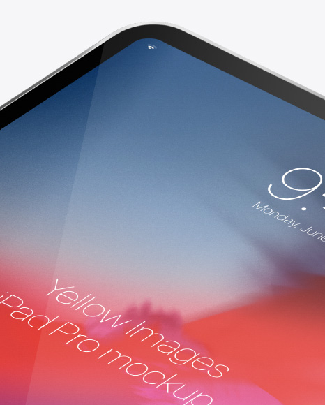 iPad Pro 2018 Mockup PSD #4