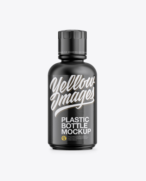 Plastic Bottle Mockup PSD #2