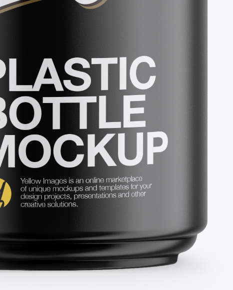 Plastic Bottle Mockup PSD #6