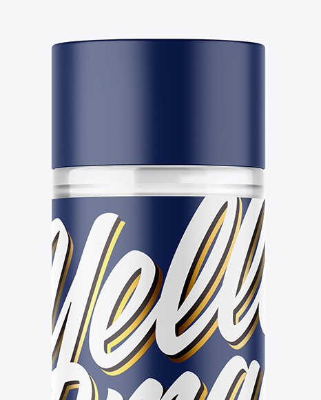 Clear Plastic Bottle Mockup PSD #2