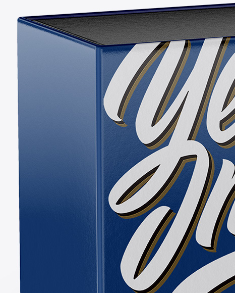 Textured Box Mockup PSD #2