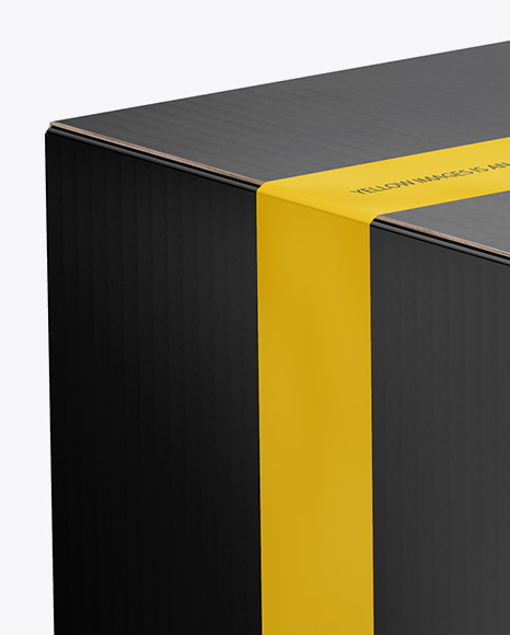 Glossy Box Mockup PSD #1