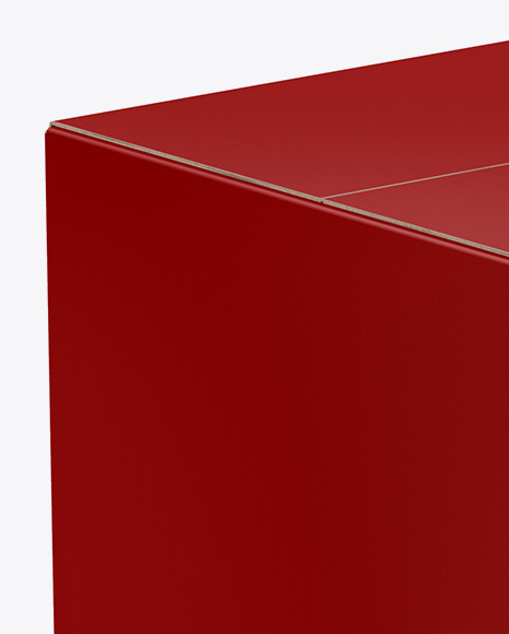 Matte Box Mockup PSD #6