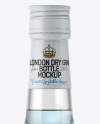 Download Clear Glass Gin Bottle Mockup in Bottle Mockups on Yellow ... Yellowimages Mockups