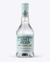 Download Clear Glass Vodka Bottle Mockup in Bottle Mockups on Yellow Images Object Mockups