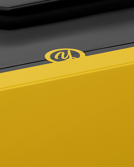 Opened Matte Box Mockup PSD #1