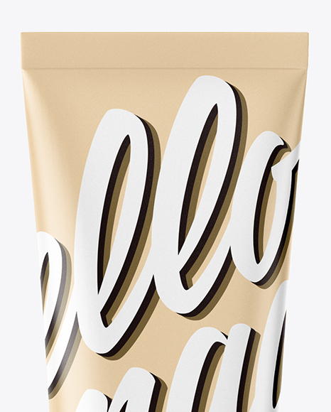 Matte Cosmetic Tube Mockup in Tube Mockups on Yellow Images Object Mockups