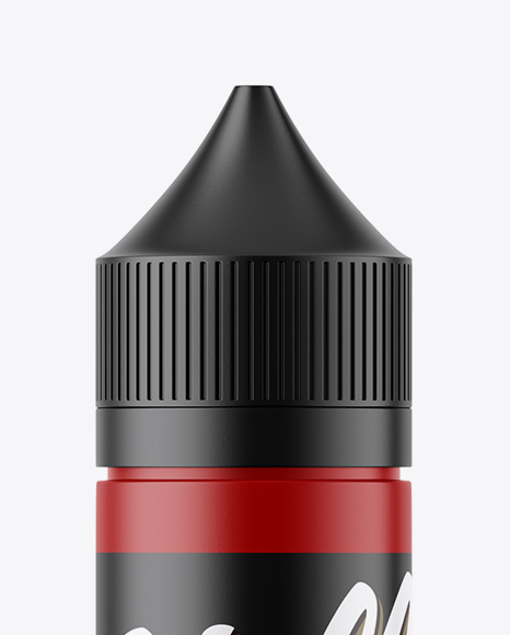 Matte Dropper Bottle Mockup PSD #2