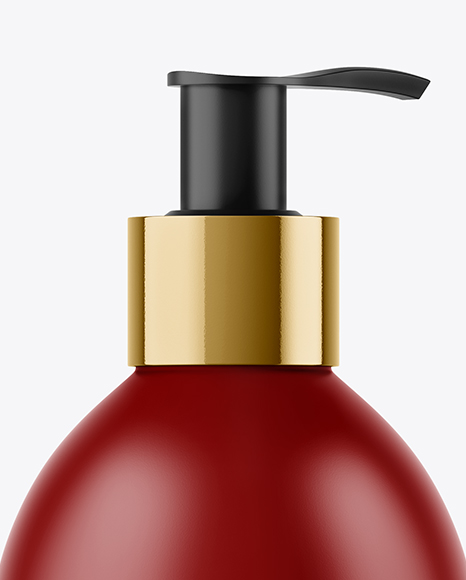 Matte Liquid Soap Bottle Mockup PSD #2