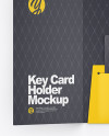 Key Card Holder Mockup