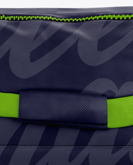 Duffle Bag Front View In Apparel Mockups On Yellow Images Object Mockups