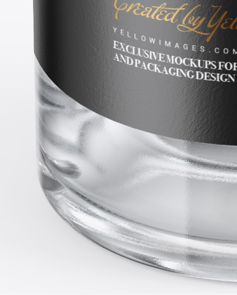 Glass Bottle Mockup PSD #1