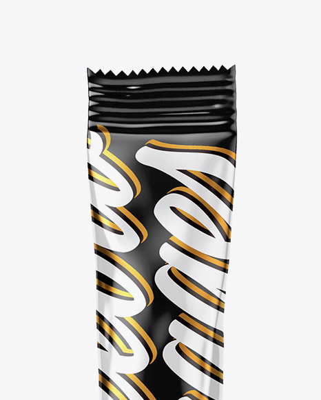 Glossy Stick Sachet Mockup PSD #2