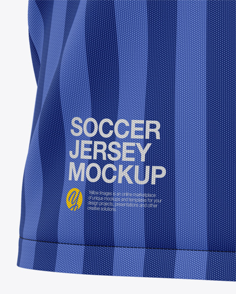 Men S V Neck Soccer Jersey Mockup Front View Football Jersey Soccer T Shirt In Apparel Mockups On Yellow Images Object Mockups