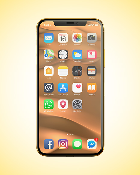 Download Apple Iphone X Mockup In Device Mockups On Yellow Images Object Mockups Yellowimages Mockups