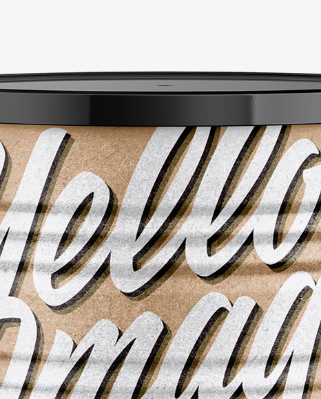 Download Kraft Tin Can Mockup In Can Mockups On Yellow Images Object Mockups Yellowimages Mockups