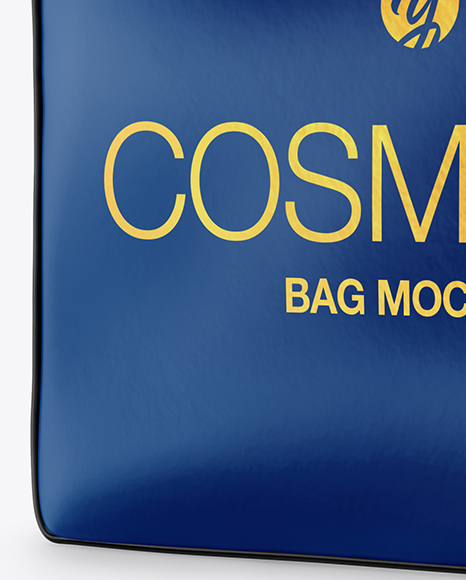 Download Matte Cosmetic Bag Mockup In Bag Sack Mockups On Yellow Images Object Mockups