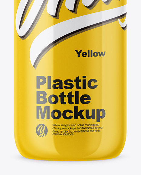 Glossy Bottle Mockup PSD #1