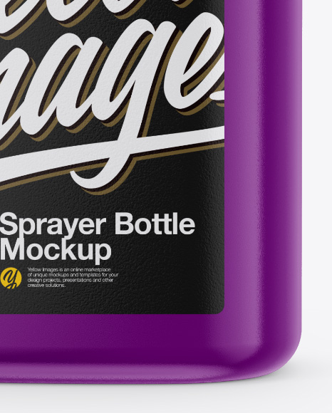 Sprayer Bottle Mockup PSD #6