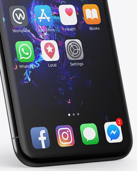 Apple iPhone X Mockup