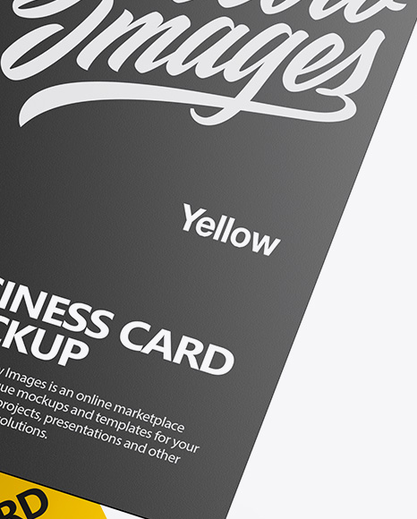 Two Business Cards Mockup PSD #1