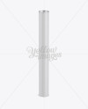 Extra Long Paper Tube w/ a Flat Lid - High-Angle View - Free Download