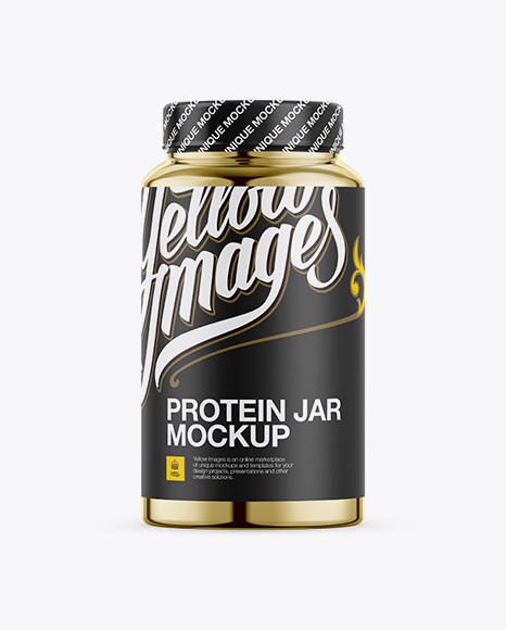 Download Nutritional Supplement Bottle With Chrome Finish Mockup Eye Level Shot In Bottle Mockups On Yellow Images Object Mockups PSD Mockup Templates